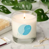 Pisces Zodiac Sign Scented Candle