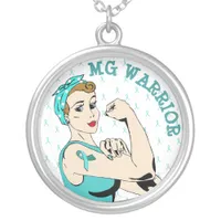 Myasthenia Gravis Awareness Necklace Charm