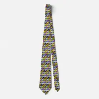 Dead Hawaiian Tree  Pop Art Tie