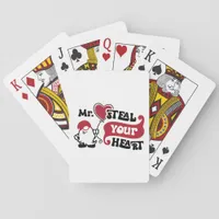 Mr. Steal Your Heart - Valentine Poker Cards