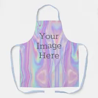 Create Your Own Iridescent Unicorn Faux Metallic Apron