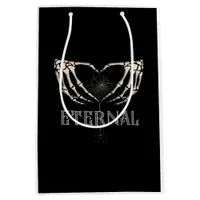 Skeleton Hands Heart Classic Medium Gift Bag
