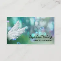 *~* Cosmos Stars Galaxy Angel Wing Pastel Universe Business Card