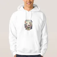Aesthetic Goblincore And Cottagecore Mushroom Calm Hoodie