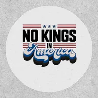 No Kings In America USA Retro Classic Patch