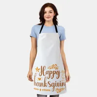 Happy Thanksgiving Apron