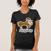 Sagittarius Cute Archer Astrology Cartoon Sign T-Shirt