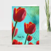 Red Tulips, Thank You