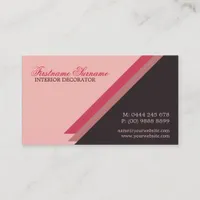 Modern Woman Simple Stylish Business Business Card