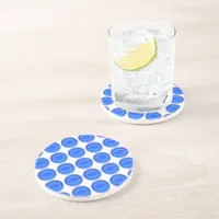 Coaster - Blue dots