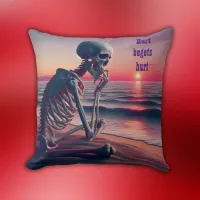 Hurt begets Hurt | Throw Pillow