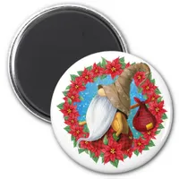 Nordic Christmas Gnome Magnet