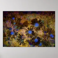 Fun Flowers Poster