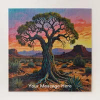 Unique psychedelic & fun personalized jigsaw puzzle