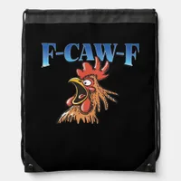 F-Caw-F Chicken Classic Cool Unique Drawstring Bag