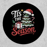 Tis The Season Funy Christmas  Patch