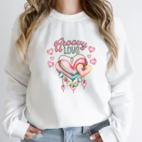 Groovy Love Retro Sweatshirt