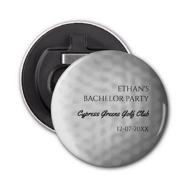 Golf Bachelor Party - Golfing trip Classic Stylish Bottle Opener