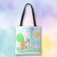 Add your Child's Artwork to this Tote Bag