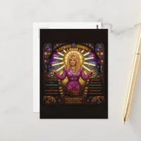 What Would Dolly Do Postcard
