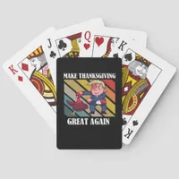 Make Thanksgiving Great Again Trumpkin – Sloth & S Poker Cards