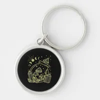 Goblincore Aesthetic Cottagecore Academia Mushroom Keychain