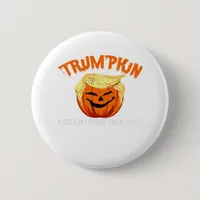 Halloween Trumpkin Make Halloween Great Again Button