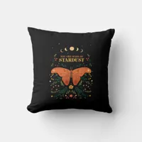 Cottagecore Goblincore Academia Aesthetic Goth Wic Throw Pillow