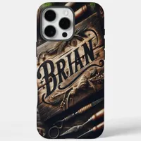 Rustic Brian Sign iPhone 16 Pro Max Case