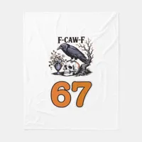 F-Caw-F Chicken Halloween Classic Fleece Blanket