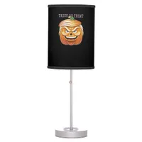Pumpkin Donald, Funny Halloween Scary Classic Table Lamp