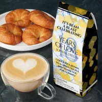 Elegant 18th Porcelain Wedding Anniversary Roasted Coffee