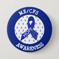 ME/CFS Syndrome Awareness Ribbon Button