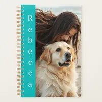 Personalized Photo and Name  Planner