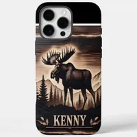 Kenny's Moose Wood Burning iPhone 16 Pro Max Case