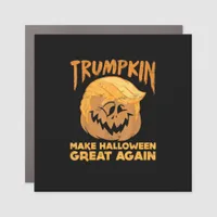 Trumpkin Make Halloween Great Again Funny Politica Car Magnet