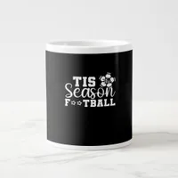 Tis The Season Football Giant Coffee Mug