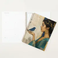 Whimsy Woman and a Blue Bird Planner