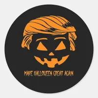 Make Halloween Great Again Classic Classic Round Sticker