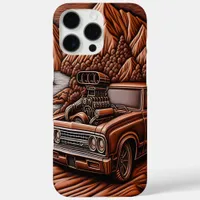 Bold Muscle Car in Scenic Bliss iPhone 16 Pro Max Case