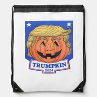 Trumpkin Classic – Funny Halloween Quote Drawstring Bag