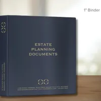 Estate Planning Binder with Template Logo