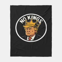 No Kings In America Anti Donald No Kings Day Class Fleece Blanket
