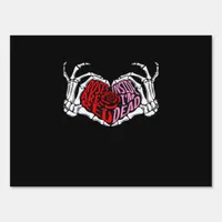 Are Read Inside Im Dead Sarcastic Valentines Dark  Sign