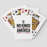 No Kings In America USA Retro Classic Poker Cards