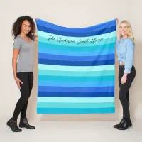 Striped Pattern in Ocean Colors