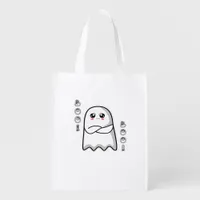 Boo Of Disapproval Classic Retro Grocery Bag