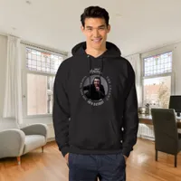 Birthday black white photo man myth legend hoodie