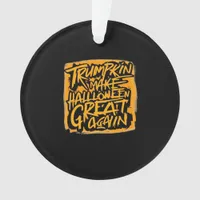 Trumpkin Make Halloween Great Again – Autumn Sloth Ornament