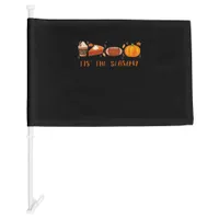 Autumn Tis The Season Car Flag